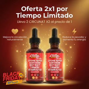 CIRCUNAT X2 despierta tu energía y reactiva tu circulación.